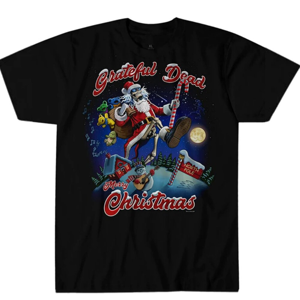 GRATEFUL DEAD HIGH STEPPING CHRISTMAS SERIES SHORT SLEEVE NEW